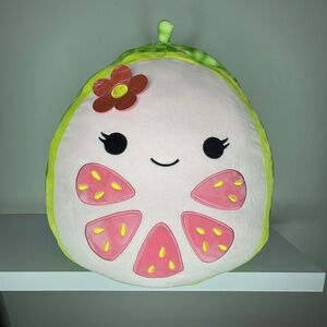 Original SQUISHMALLOWS - Lena the Guava - 16" Cute & Soft & Cozy Plush Toy Green